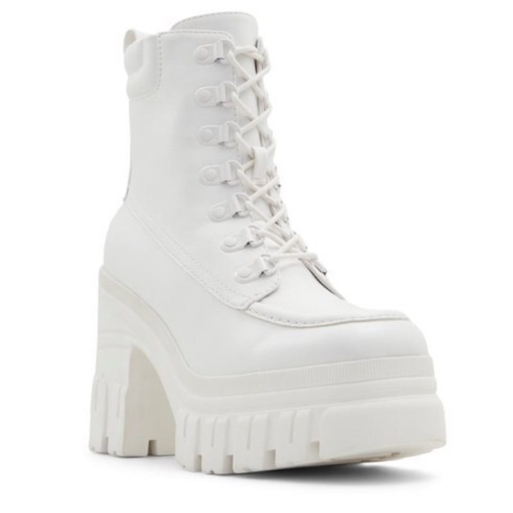 Chunky Platform Booties - Lug Sole